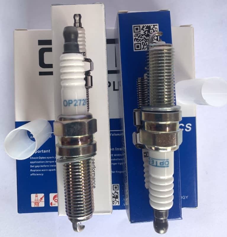 4 Piece Set of Optec OEM Spark Plug # 0242135509 / OP272R2T - Mercedes Benz